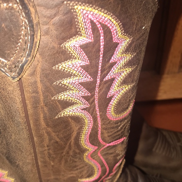 ✨SOLD✨JUSTIN VINTAGE COWBOY BOOTS - Picture 11 of 16